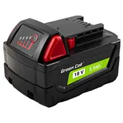 Battery for power tools Milwaukee M18 18V  Ptml18V5 5904326375109 Wlononwcrjbuk
