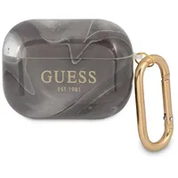 Guess Guapunmk Airpods Pro cover black Marble Collection  Gue001386 3666339010157