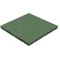 Gumijas grīdas segums flīze, pamatne- kvadrāts, zaļš  273959-20 273962273962