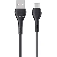 Havit cable  Cb6161 Usb - Usb-C 1,0M black 6950676205350