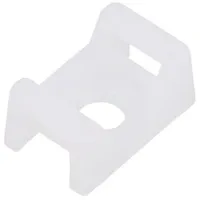 Holder screw natural L 15.2Mm Width 9.7Mm cable ties  Fth-13R-01-M