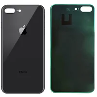 Hq Akumulatora Vāciņa Stikls preks iPhone 8 Plus Space Grey  Ps-Batcov-Gl-Ip8Plus-Spgrey 4752219008075 Battery Cover Glass