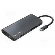 Hub Usb Hdmi socket,RJ45 socket,USB A socket x3,USB C  Nmp-2162