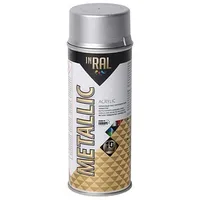 Inral Metallic Spray akrila laka 400Ml Sudraba krāsa.  2678005