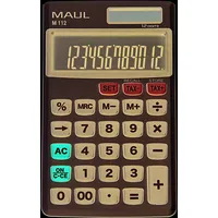 Kabatas kalkulators M112, 12 cipari, ar nodokļu aprēķina funkciju  250-08298 4002390085205