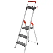Kāpnes mājsaimniecības L100 Topline / alumīnija 3 pakāpieni  038050307 4007126017505