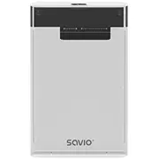 Savio Ak-66 External Hdd / Ssd 2.5 Enclosure Kastīte cietajam diskam  Savak-66 5901986048176 Aisaoosavioak66