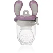 Kidsme Food Feeder bērna ēdināšanas ierīce cietiem produktiem Liels,Plum, no 6 mēn. 160337Pl  4893014877111