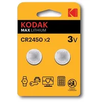 Kodak Lithium Cr2450 / 3V Baterijas 2Gab.  Cr2450-2Bl 887930417760