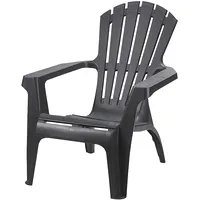 Krēsls plastmasas Dolomati antracīts  8009271667990 1667990