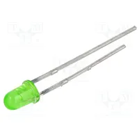 Led 3Mm yellow green 40Mcd 40 Front convex 2.4V  1254-10Sygd/S53-E2 1254-10Sygd/S530-E2