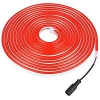 Led virtene Neon Flex vienpusēja 2835, 12 V, 5 m, sarkana.  Lxnl07 5902270772388