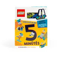 Lego Iconic Aktivitāšu grāmata 5 minūšu konstruktors - Latviešu  Lqb6601Lv 9789934901904