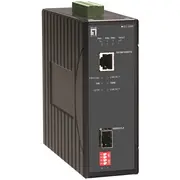 Levelone Rj45 to Sfp Gigabit Industrial Media Converter, -40C 75C  Iec-2000 4015867184103 Wlononwcrrww8