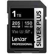 Lexar Professional Silver Plus Sdxc 1Tb memory card  Lsdsipl001T-Bnnng 843367134168 076029