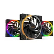 Light Wings Pwm 140 mm high-speed Triple Pack Schwarz, 3Er Pack, inkl. Argb-Hub,  Bl079 4260052188835