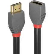 Lindy 2M High Speed Hdmi Extension Cable, Anthra Line  36477 4002888364775