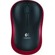 Bezvadu pele Logitech M185 910-002240, sarkana  250-04390 5099206028845