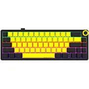 Lorgar Kbp70Mw, Wireless 65 Mechanical Gaming Keyboard Pro, Black/Yellow, En layout  Lrg-Kbp70Mw-Yl-Us 5291485017897