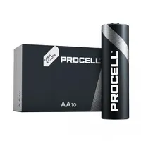 Lr6/Aa baterija 1.5V Duracell Procell Industrial serija Alkaline Pc1500 iep. 10Gb.  Bataa.alk.dip10 3100000597702
