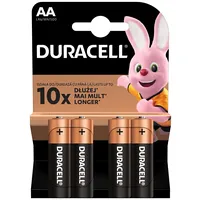 Lr6/Aa baterijas 1.5V Duracell Basic sērija Alkaline Mn1500 iepakojumā 4 gb.  Bataa.alk.db4 5000394127050