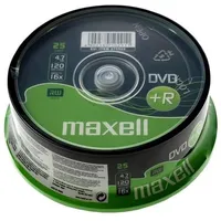 Maxell DvdR 4.7Gb 25 pcs  275525.40.Te 4902580502911 Nosmaldvp0003