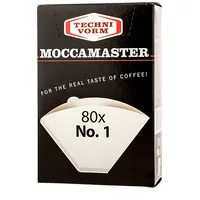 Moccamaster Paper coffee filters Nr 1 disposable 80 pcs  Agdmcmfka0001 8712072850903