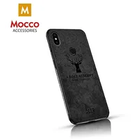 Mocco Deer Case Silikona Apvalks Priekš Samsung A920 Galaxy A9 2018 Melns Eu Blister  Mo-Deer-Sm-A9-Bk 4752168054796