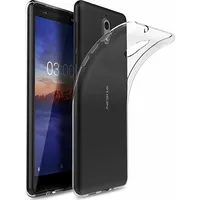 Mocco Ultra Back Case 0.3 mm Aizmugurējais Silikona Apvalks Priekš Nokia 5.1 Plus / X5 2018 Caurspīdīgs  Mc-Bc-Nok-X5-Tr 4752168058640