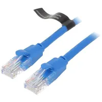 Network Cable Utp Cat6 Vention Ibeld Rj45 Ethernet 1000Mbps 0.5M Blue  6922794748361 056611
