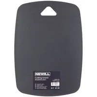 Newill Griešanas dēlītis plastmasas 35 x 25 0.5 cm melns 24222563  4744561014323