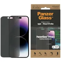 Panzerglass Classic Fit iPhone 14 Pro Max 6,7 Privacy Screen Protection Antibacterial P2770  5711724127700