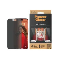 Panzerglass Ultra-Wide Fit iPhone 15 Pro 6.1 Privacy Screen Protection Easy Aligner Included P2810  5711724128103