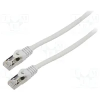 Patch cord F/Utp 6 stranded Cca Pvc grey 3M 26Awg Cores 8  Pcf6-20Cc-0300-S