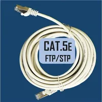 Patch cord  Kabelis cable 5M Cat5E Ftp Stp 5 m Electrobase K8456F.5 3100000010874