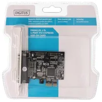Pc extension card Pcie D-Sub 25Pin female,PCIe 1.5Mbps  Ds-30020-1