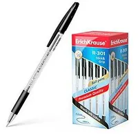 Pildspalva lodīšu R-301 Classic StickGrip Erichkrause melna  Erk39528