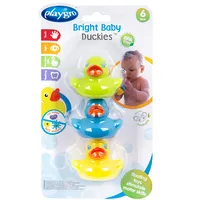 Playgro pilnībā noslēgts vannas rotaļlietas Bright Baby Duckies, 0188411  4010401-0449 9321104884114