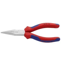 Pliers cutting,half-rounded nose,universal 160Mm  Knp.2505160 25 05 160
