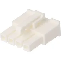 Plug wire-wire/PCB female Minitek Pwr 4.2 4.2Mm Pin 4 Fci  10136644-0411Lf