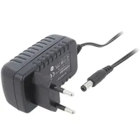 Power supply switched-mode mains,plug 6Vdc 1A 6W Plug Eu  Posb06100A