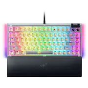 Razer Hot-Swappable Mechanical Gaming Keyboard  Blackwidow V4 75 Wired Us Switches Tactile Phantom White Edition Rz03-05003500-R3M1 8887910073834