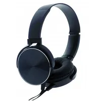 Rebeltec wired headphones Montana with microphone black  Akksgslureb00014 5902539601336