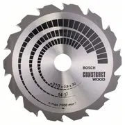 Ripzāģa disks 210X30 mm Construct Wood Bosch 2608640634  3165140194273