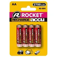 Rocket rechargeable Hr6 2700Mah Blistera iepakojumā 4Gb.  Hr2700B4 5904922904024