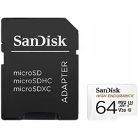 Sandisk High Endurance Video Monitoring microSDHC 64Gb  Sdsqqnr-064G-Gn6Ia 619659173081