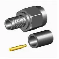 Sma male connector Plug crimp-solder for Rg58/Rf195 nickel Sma-03F-Tgn 