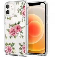 Spigen Cyrill Cecile iPhone 12 mini 5,4 różowy pink floar Acs01831  8809710757370