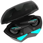 Słuchawki Bluetooth 5.0 Tws Gaming T23 Czarne  Awe000107 6954284004145