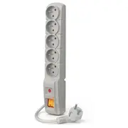Surge Protector F5 1,8M Grey  W0105 5904743285319 Alaca000110